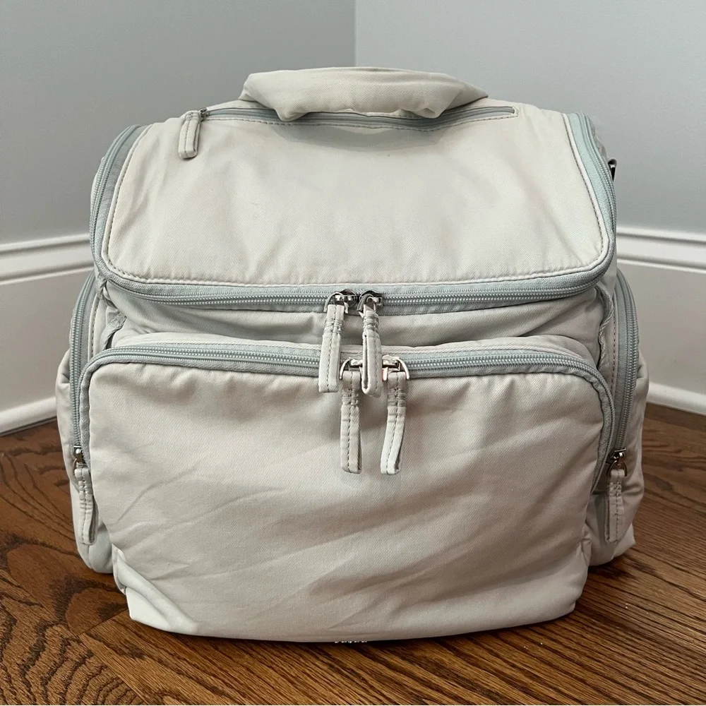 CARAA large baby bag organic cotton in dove - Picture 7 of 14